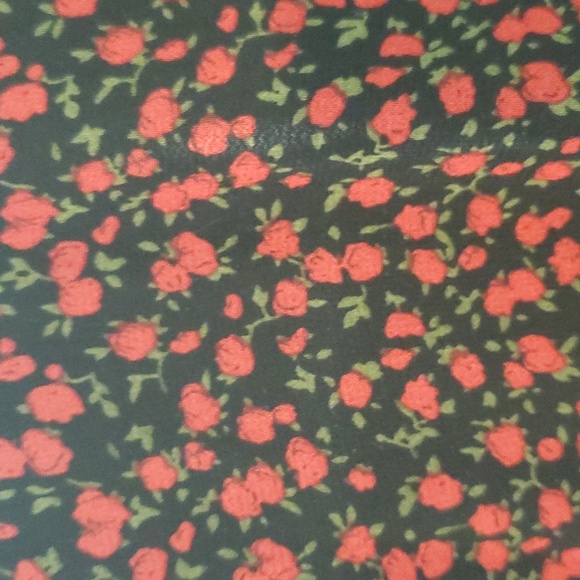 Mable ruffle dress black floral - Picture 5 of 6